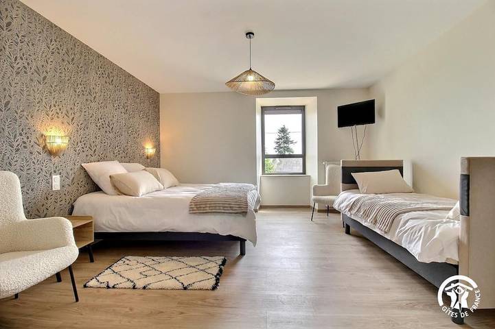 Location de vacances pour 14 personnes, avec jardin et terrasse à Glénac - 4