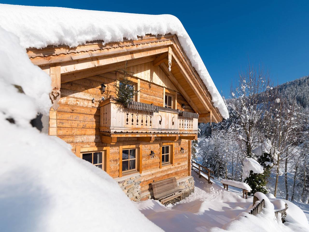 Chalet in St. Martin mit Sauna & Bergblick in Sankt Martin am Tennengebirge, Tennengau