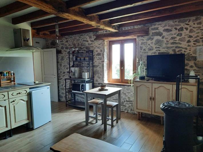 Location de vacances pour 2 personnes, avec vue et terrasse, animaux acceptés dans Saint-Salvy-de-la-Balme - 4