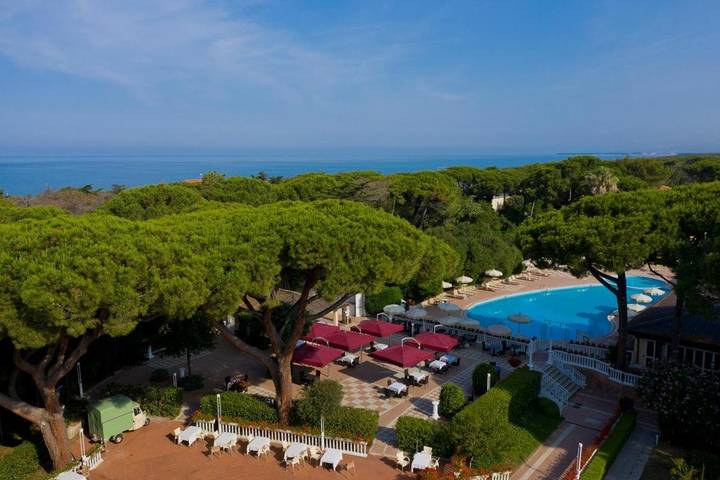 Hotel für 2 Personen, mit Terrasse und Garten sowie Pool und Sauna in Marina di Bibbona - 4