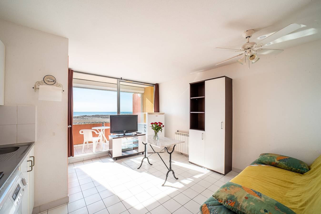Ganze Wohnung, Mer à L'horizon - Appt pour 4 proche plage in Port Leucate, Leucate
