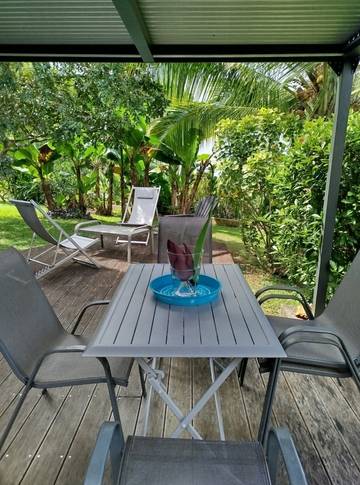 Gîte pour 4 personnes, avec jardin et terrasse dans Le Marin