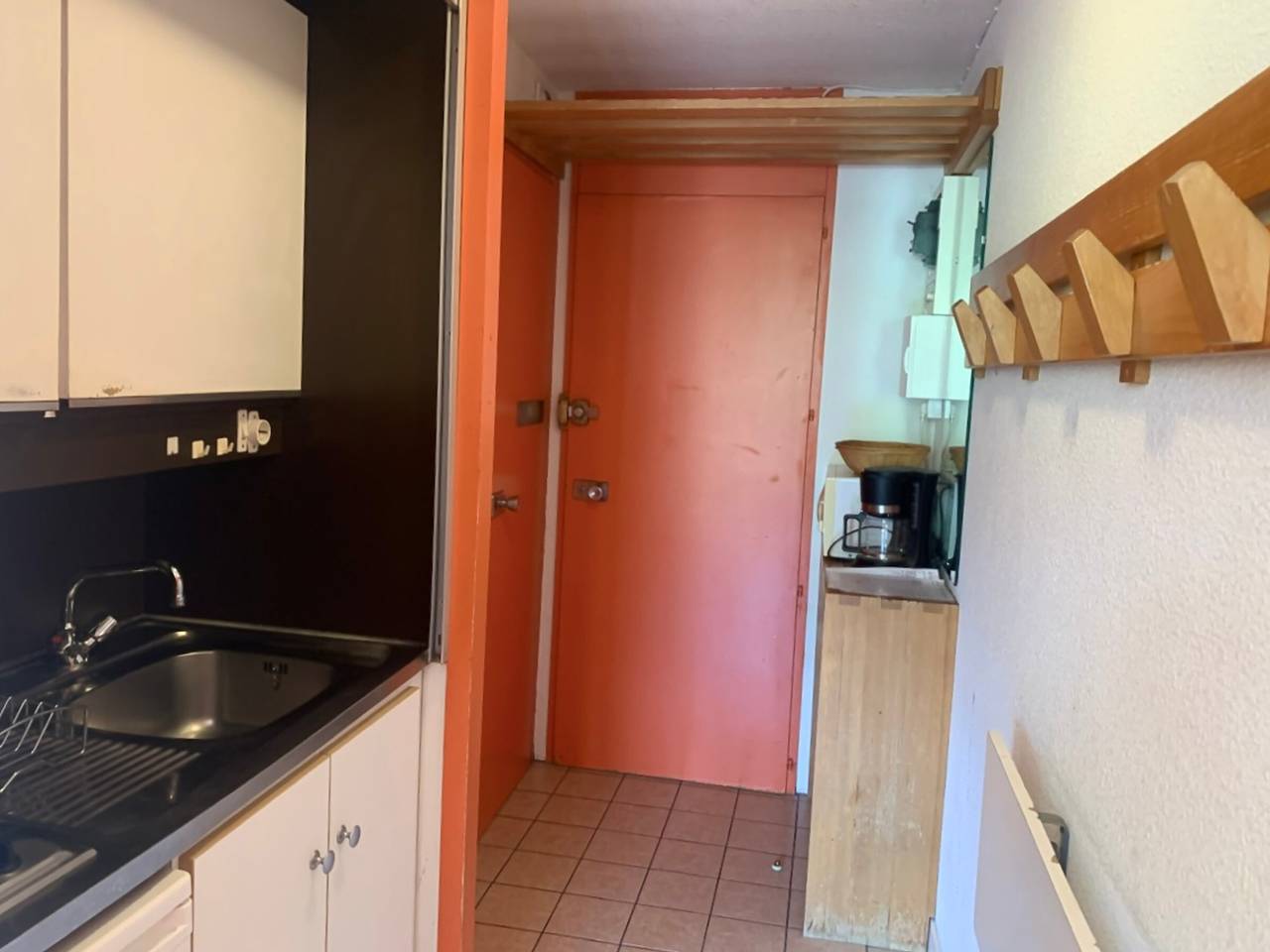 Estudio entero, Estudio para 4 personas con acceso directo a pistas en el corazón de Les Menuires in Les Menuires, Saint-Martin-de-Belleville