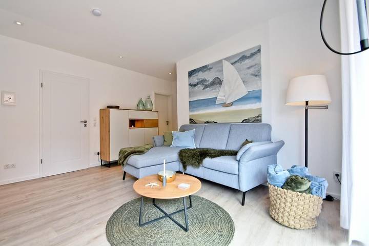 Appartement entier, Appartement de vacances pour 6 personnes avec terrasse in Norderney