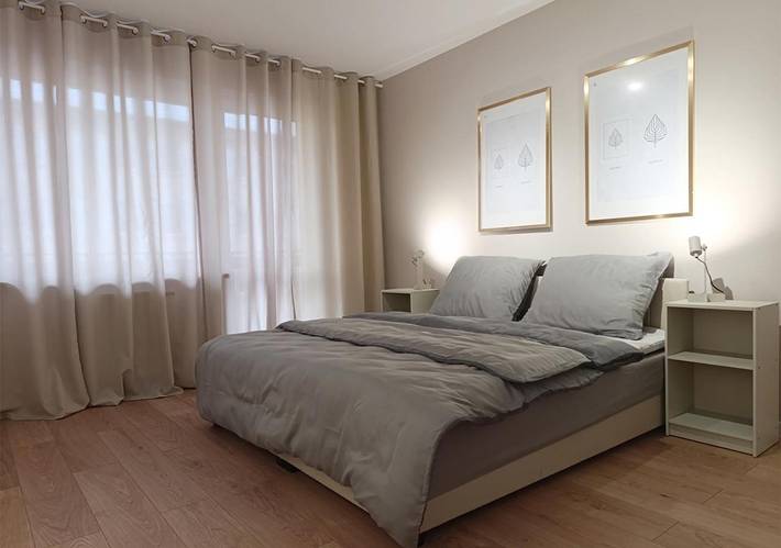 Ferienwohnung für 4 Personen, mit Balkon und Ausblick