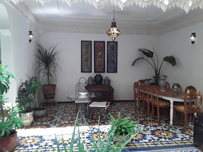 Maison d’hôte pour 8 personnes, avec jardin et vue, animaux acceptés dans Fes Al Bali - 3