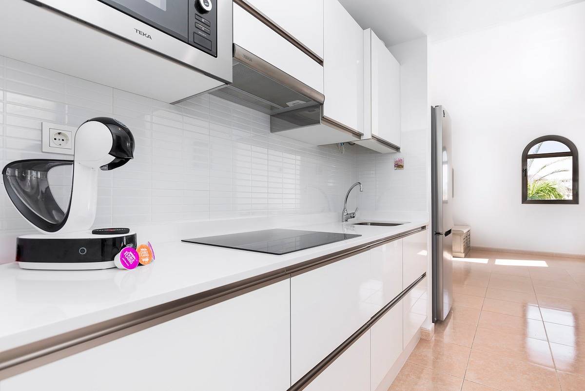 Ganze Wohnung, Ferienwohnung für 4 Personen mit Pool in Geafond, La Oliva