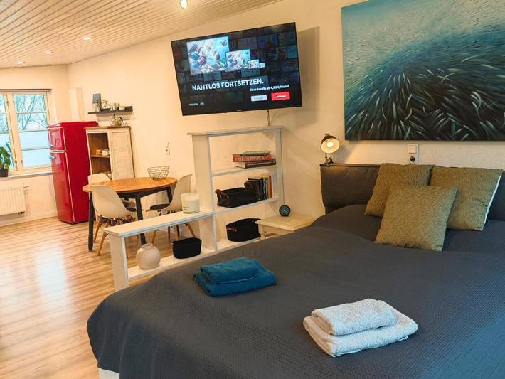 Ferienwohnung für 2 Personen, mit Terrasse und Garten sowie Ausblick in Hattstedtermarsch - 4
