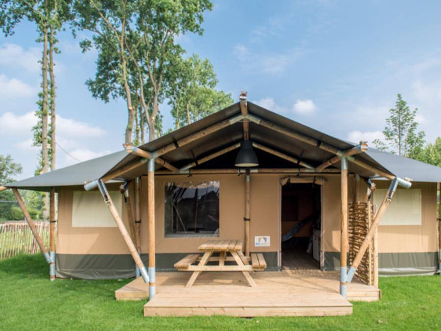 Recreatiepark Den Blanken - Lodge 6 personen - Medley mit Whirlpool in Neede, Gelderland