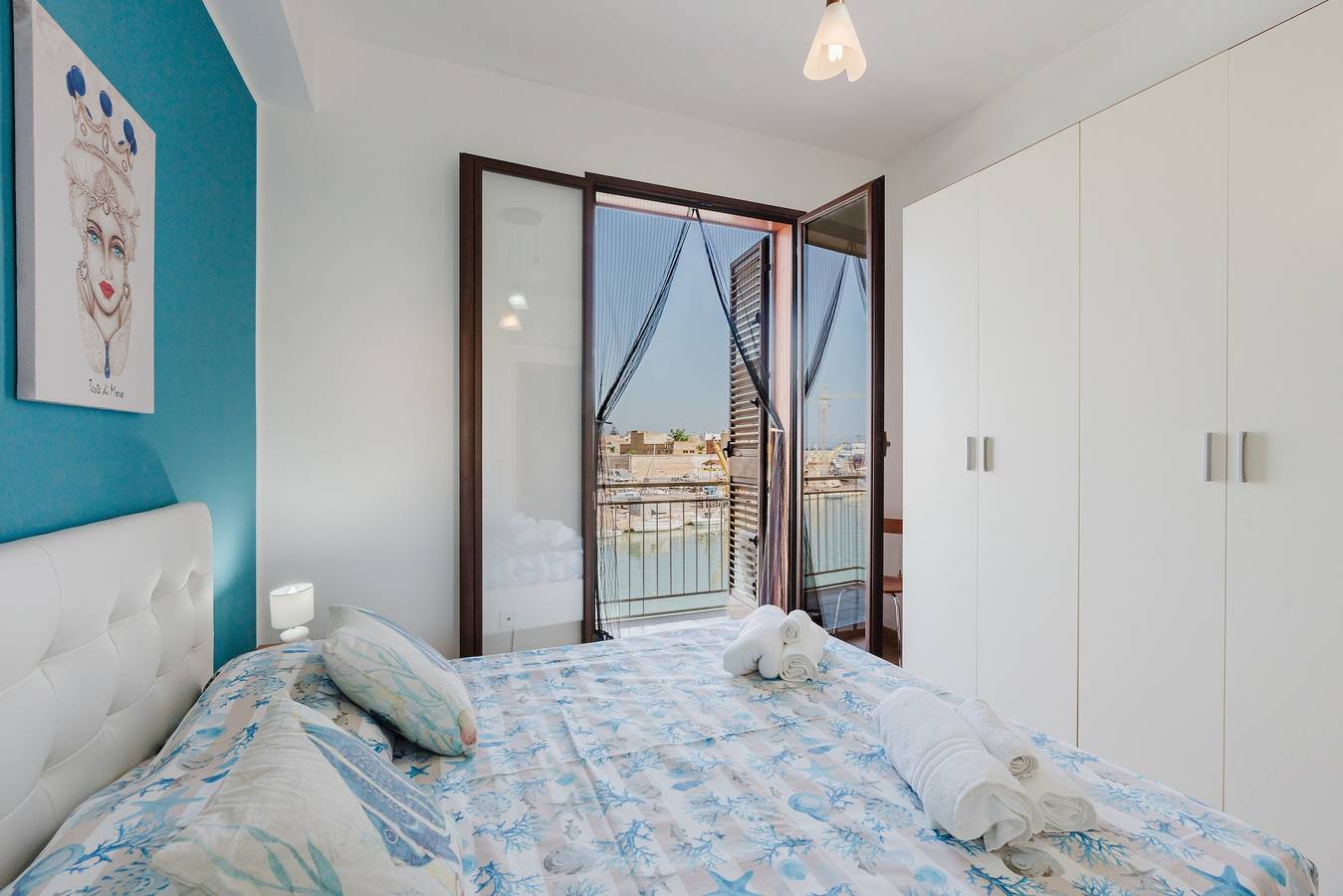 Appartement entier, Appartement 'Mazarassai' avec vue sur la mer, Wi-Fi et climatisation in Mazara del Vallo, Province de Trapani