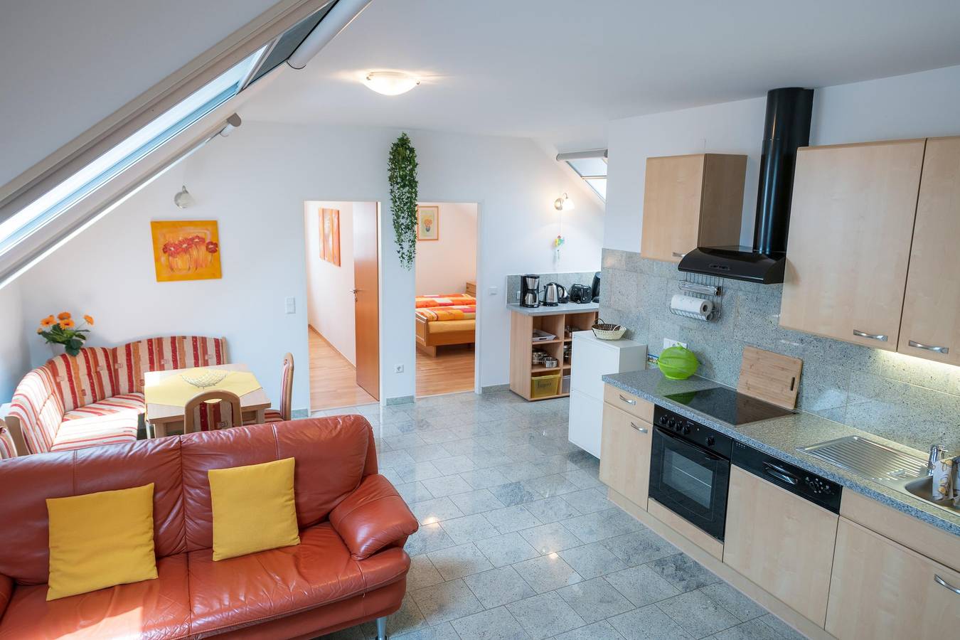 Ganze Ferienwohnung, Appartement 1/1 Schlafzimmer/Dusche/Wc in Mörbisch am See, Leithaberg