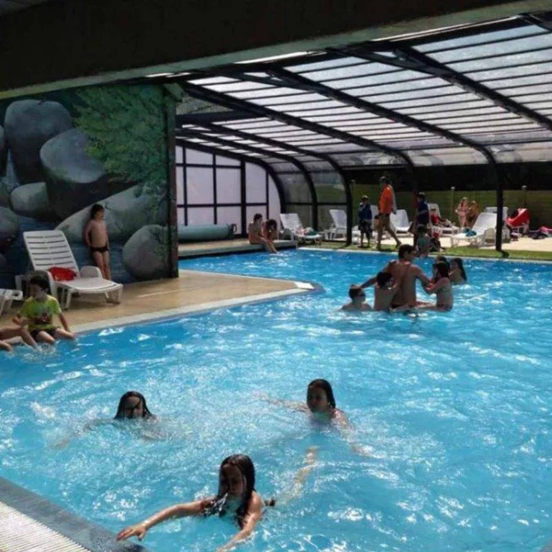 Zecamping 3 étoiles piscine chauffée jacuzzi sauna tente 5 pers in Huelgoat, Région de Châteaulin