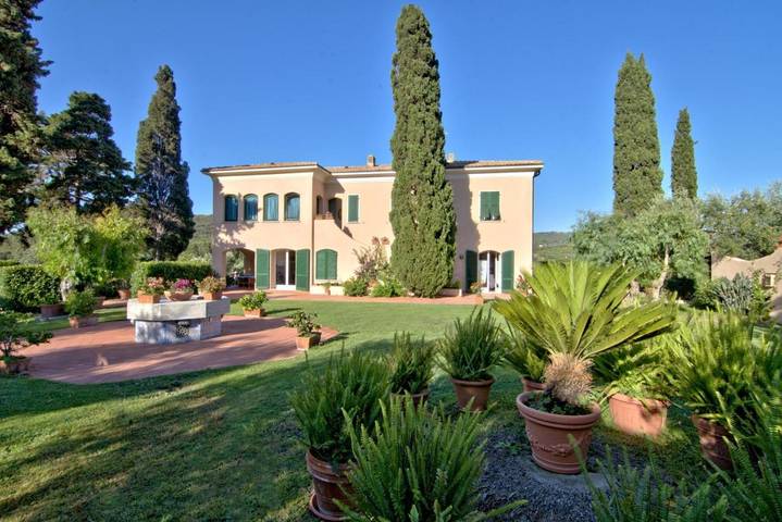 Apartahotel para 4 personas, con jardín en Toscana
