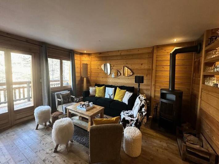Chalet pour 12 personnes, avec balcon à Vars
