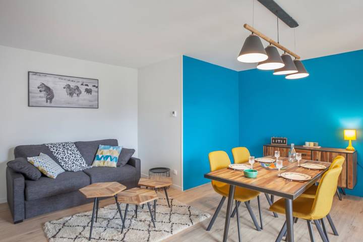 Apartamento entero, Apartamento de vacaciones para 4 personas con balcón in Annecy, Annecy (commune)