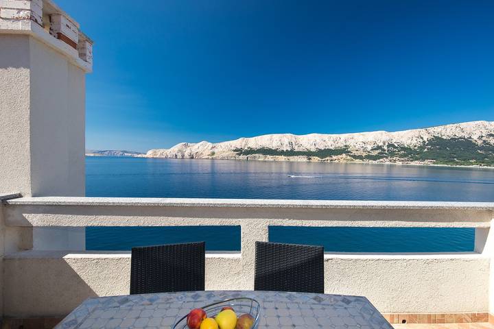 Apartamento de férias para 2 pessoas, com varanda/terraço e vista para o mar - 1