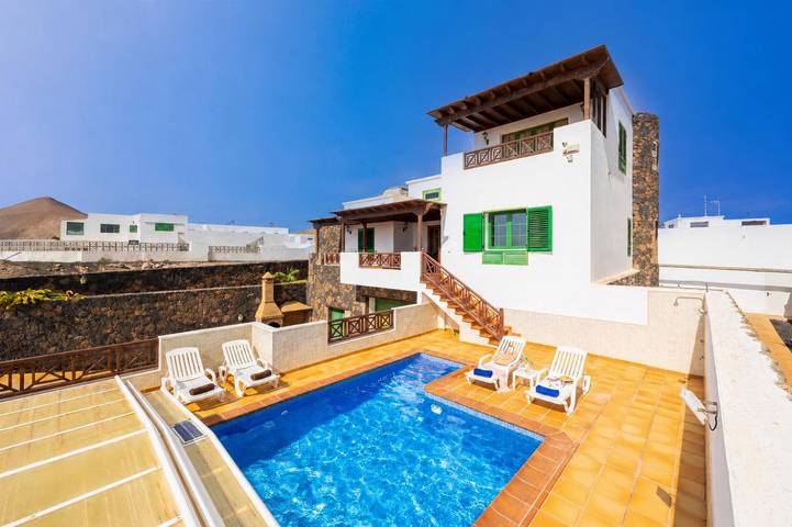 Ferienhaus für 8 Personen, mit Terrasse in Conil (Lanzarote)