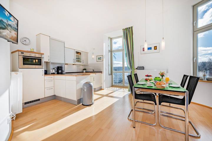 Ganze Wohnung, Ferienwohnung in Heringsdorf mit Meerblick, nur 200 m vom Strand entfernt in Strand Heringsdorf, Heringsdorf