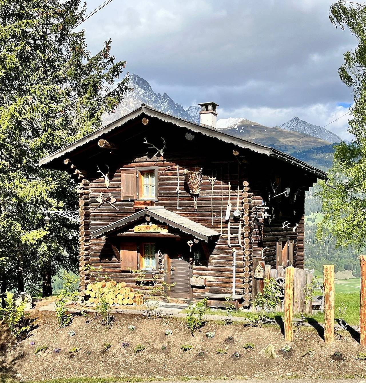 Maison de vacances pour 4 personnes avec jardin in Surses, Chaîne de l'Oberhalbstein