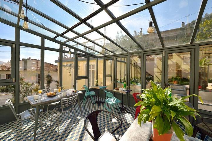 Bed and breakfast for 15 personer, Balkong og Terrasse i tillegg til Hage og Utsikt i Cannes