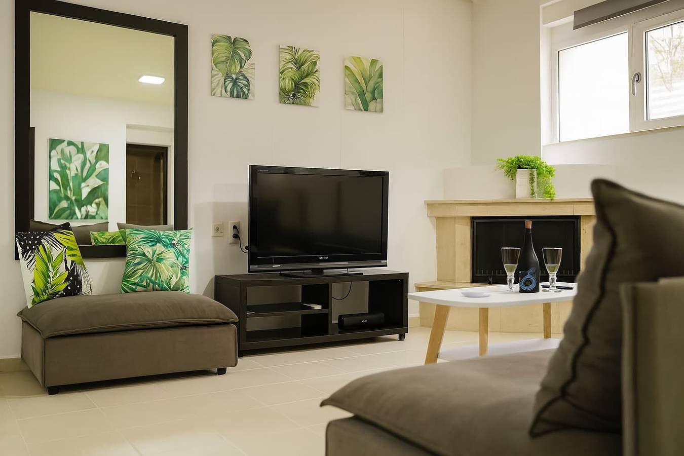 Geheel appartement, Vakantieappartement voor 4 personen met balkon/terras in Gouves, Iraklio-Heraklion en omgeving