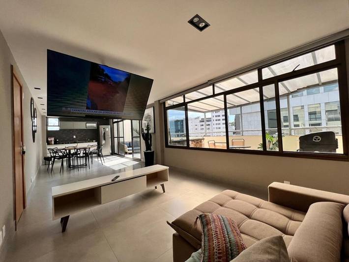 Casas e apartamentos de temporada para 5 pessoas, com vista e jardim em Nova Lima
