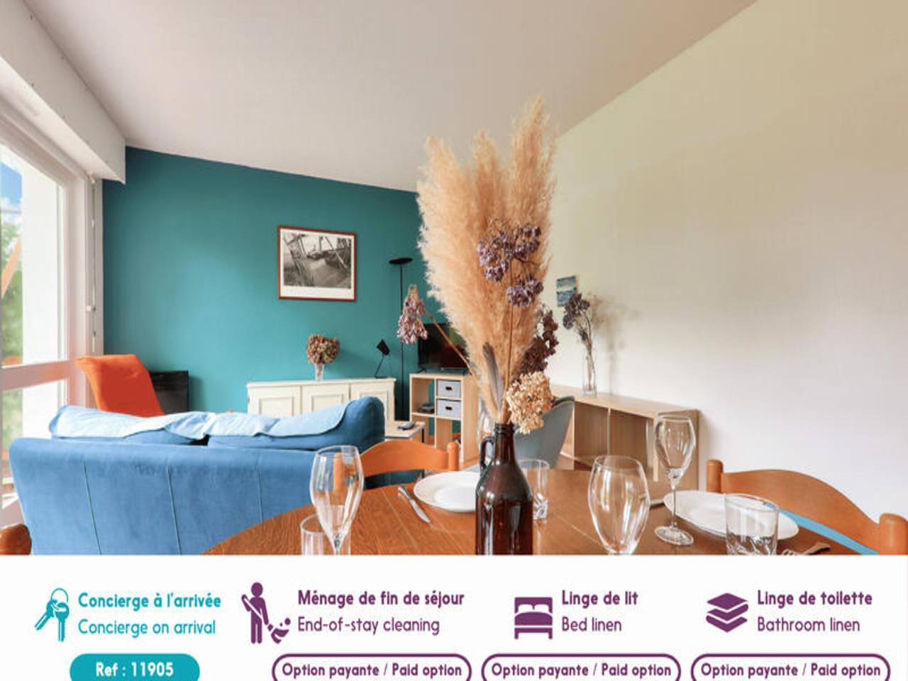 Apartamento entero, Apartamento en Arradon, cerca de la playa de Penboc'h in Arradon, Côte des Mégalithes