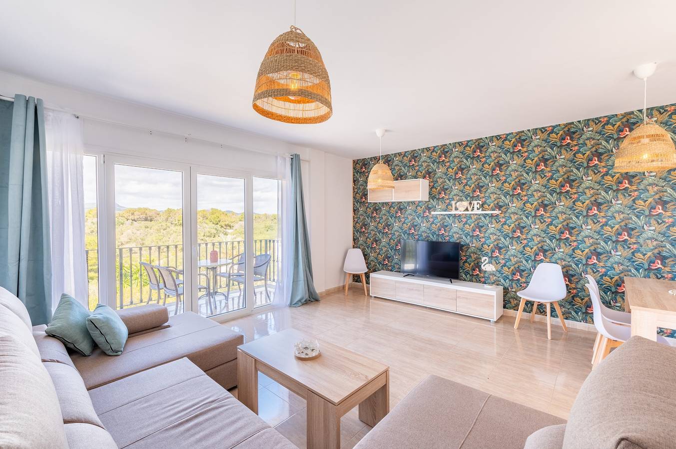 Appartement entier, Appartement "Ferrera Soul 2B" près de la plage avec Wi-Fi et terrasse (taxes incluses) in Cala Serena, Felanitx