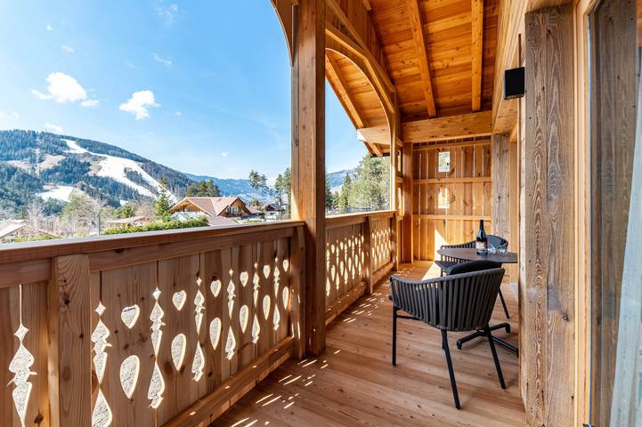 Hütte für 6 Personen, mit Sauna und Balkon in Alta Badia