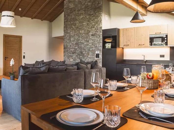 Chalet pour 12 personnes, avec Sauna à Megève