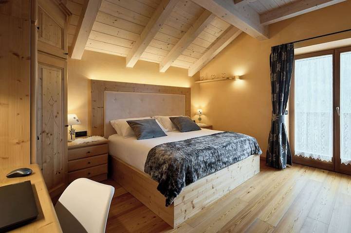 Gîte pour 4 personnes, avec balcon à Selva di Cadore