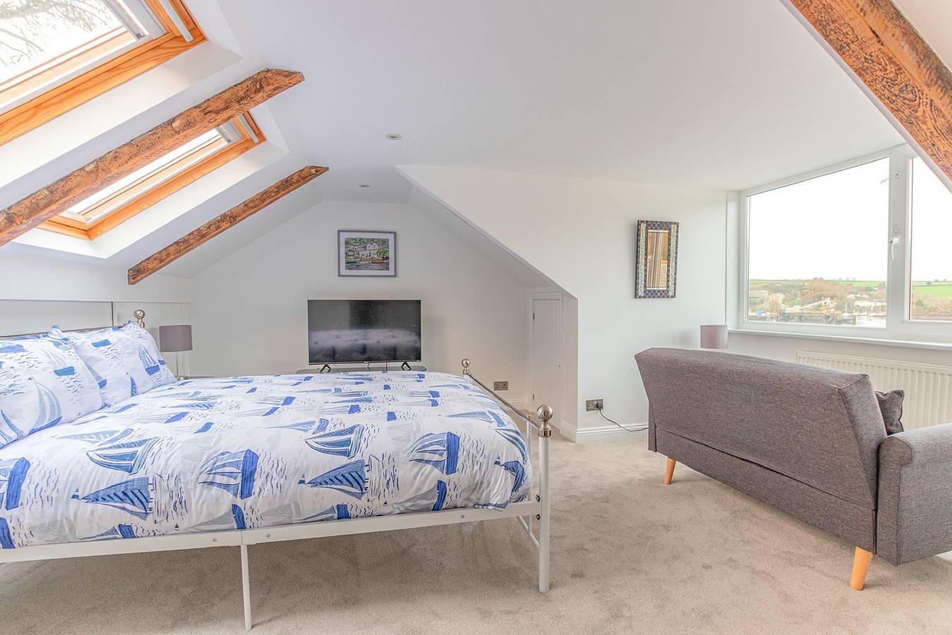 The Slipway Fowey Harbour, Parking 1 Min & Garden in Polperro, Fowey
