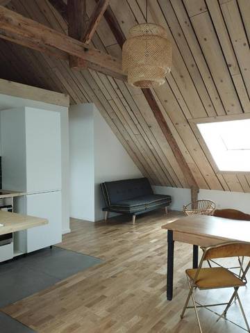 Gîte pour 2 personnes, avec vue et terrasse, animaux acceptés à Trévignin