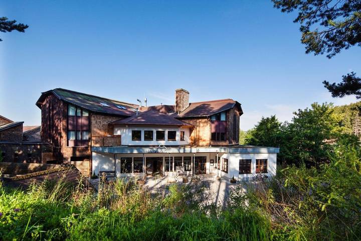 Ferienhaus für 2 Personen, mit Garten und Sauna, mit Haustier in Unterkirnach