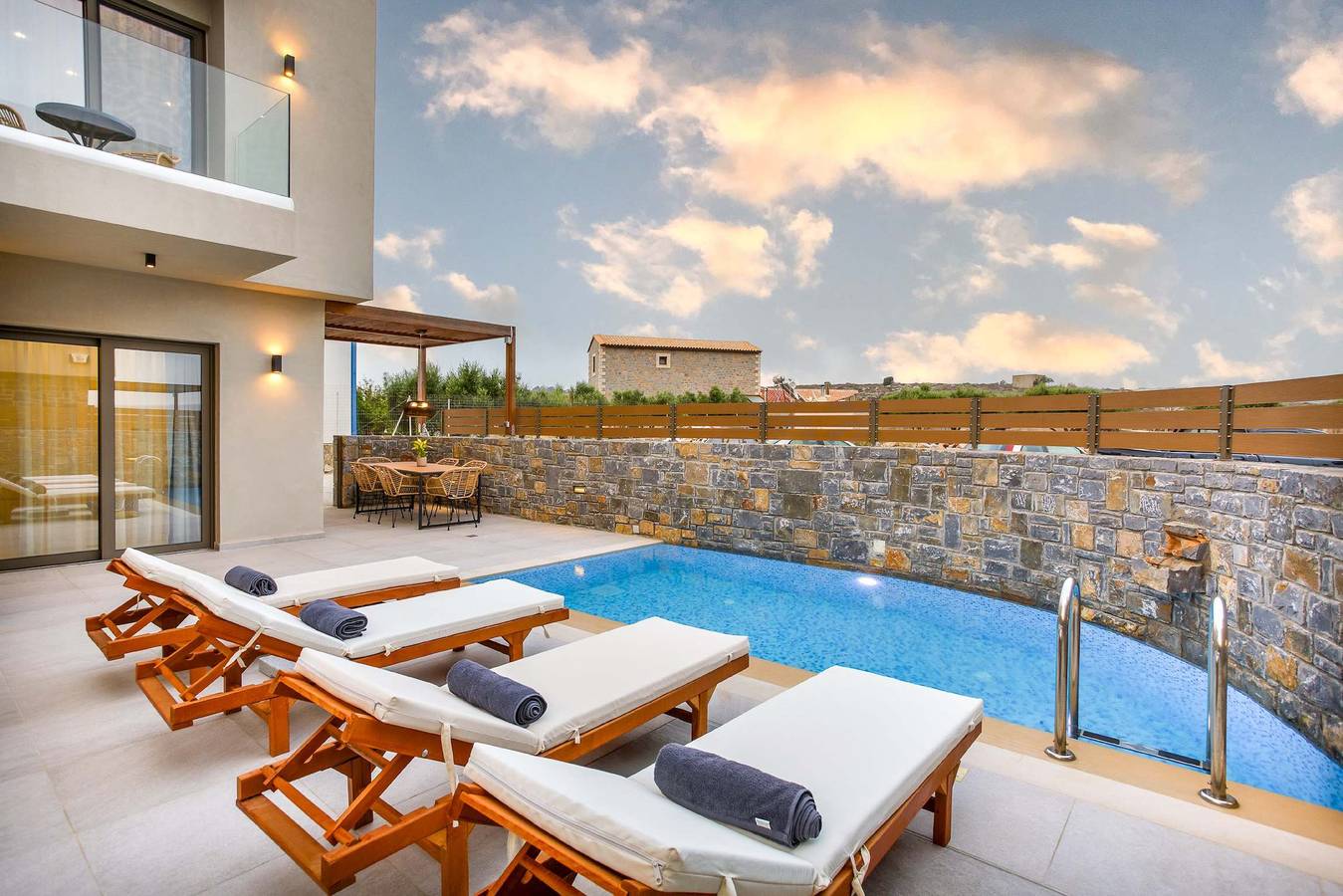 Villa pour 6 personnes avec piscine in Région d'Iraklio-Héraklion