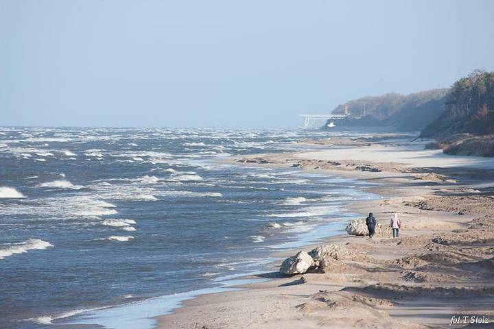 Ferienwohnung für 4 Personen, mit Balkon und Ausblick in Pobierowo - 2