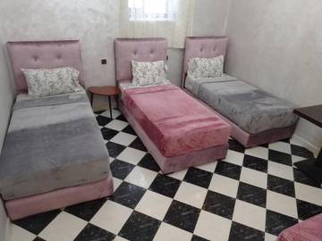 Maison d’hôte pour 3 personnes, avec sauna ainsi que vue et terrasse dans Tétouan