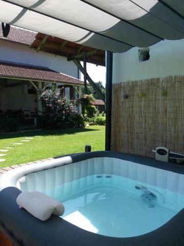 Chambre d’hôte pour 2 personnes, avec jacuzzi et jardin, animaux acceptés dans les Landes