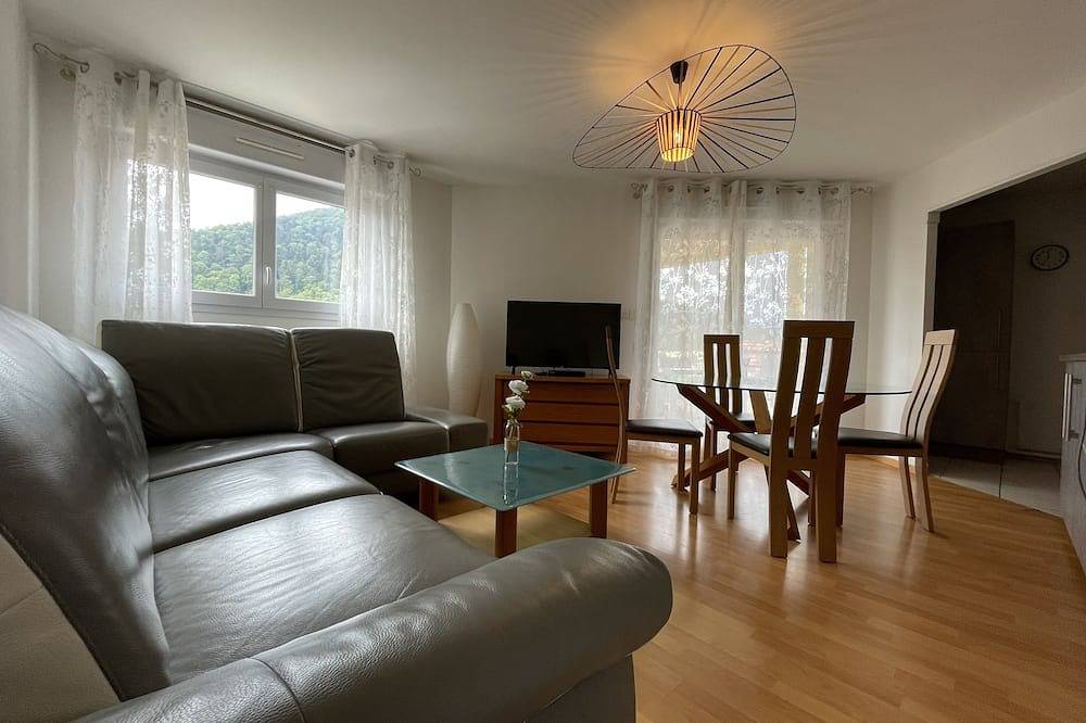 Ganze Wohnung, Superb apartment in a quiet residence with mountain views in Kaysersberg, Regionaler Naturpark Belchen der Vogesen