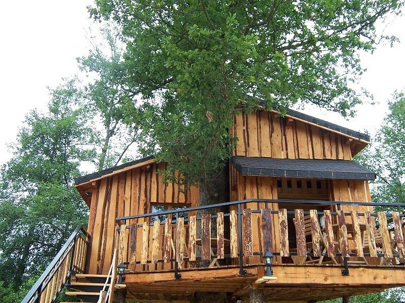 La Cabane dans les Arbres in Saint-Dier-d'Auvergne, Parc Naturel Régional Livradois-Forez