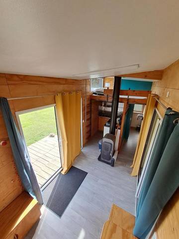 Gîte pour 5 personnes, avec jacuzzi ainsi que jardin et sauna à Gommenec'h