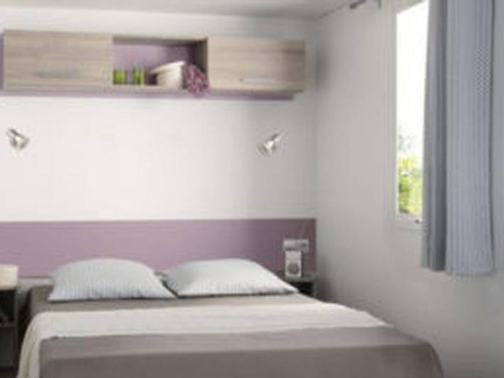 Mobil home pour 5 personnes, avec terrasse et piscine à Villecroze - 2