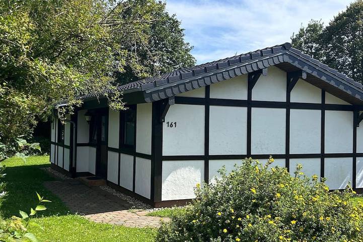 Bungalow für 5 Personen, mit Garten, mit Haustier im Odenwald