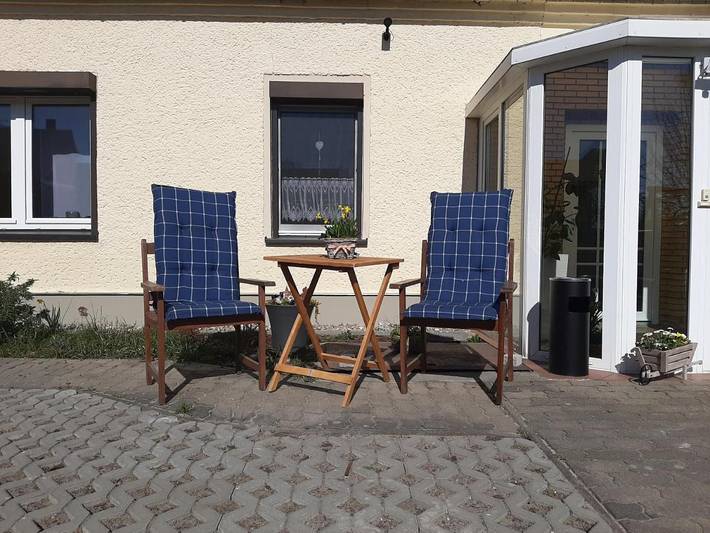 Ferienwohnung für 4 Personen, mit Terrasse und Garten