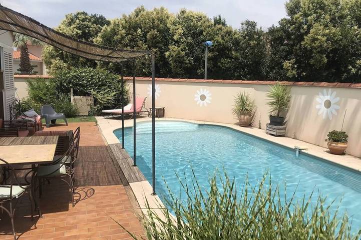 Ferienhaus für 6 Personen, mit Terrasse und Garten