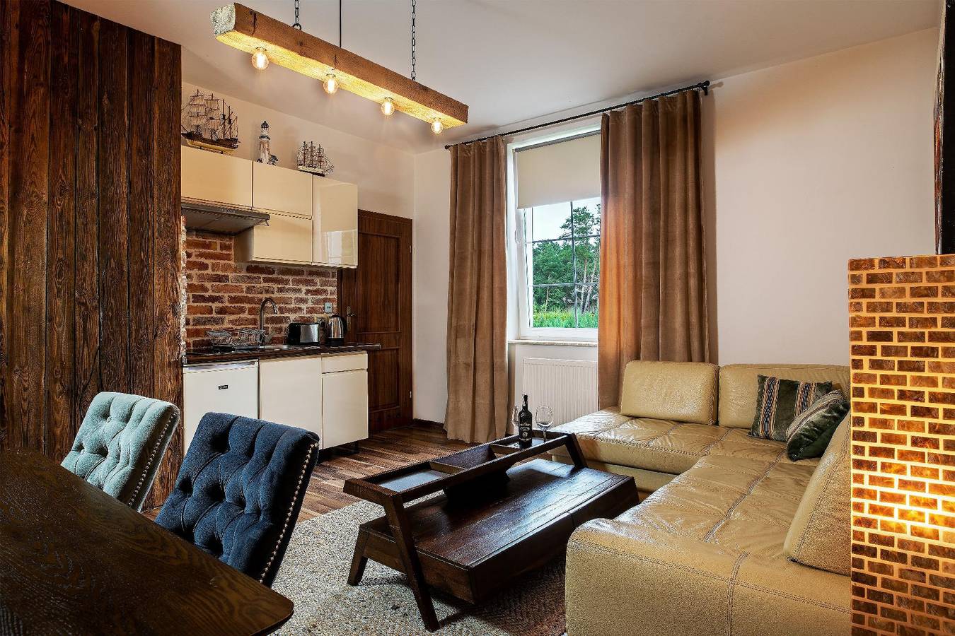 Ganze Ferienwohnung, Appartement in Rozewie mit Grill und Garten in Polnische Ostsee