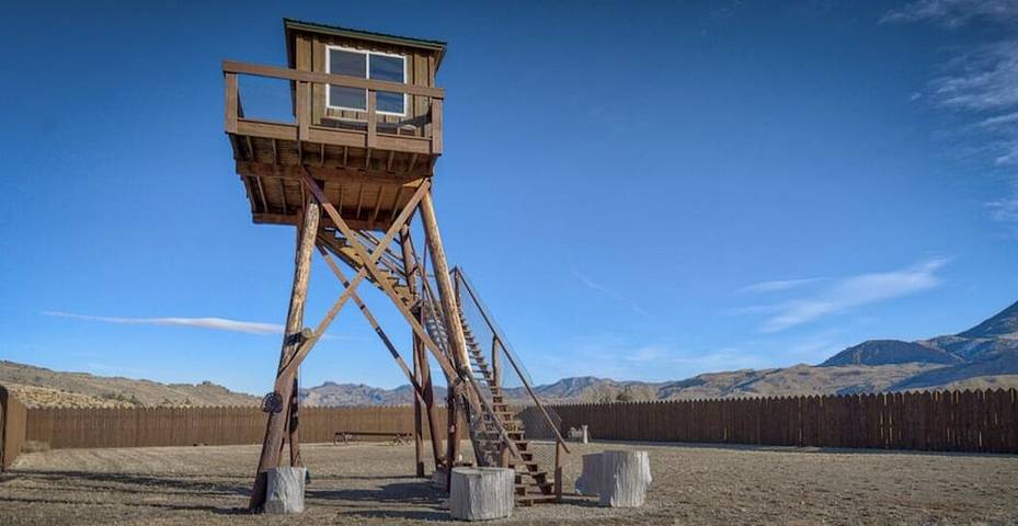 Location de vacances pour 26 personnes, avec sauna et jardin à Wapiti