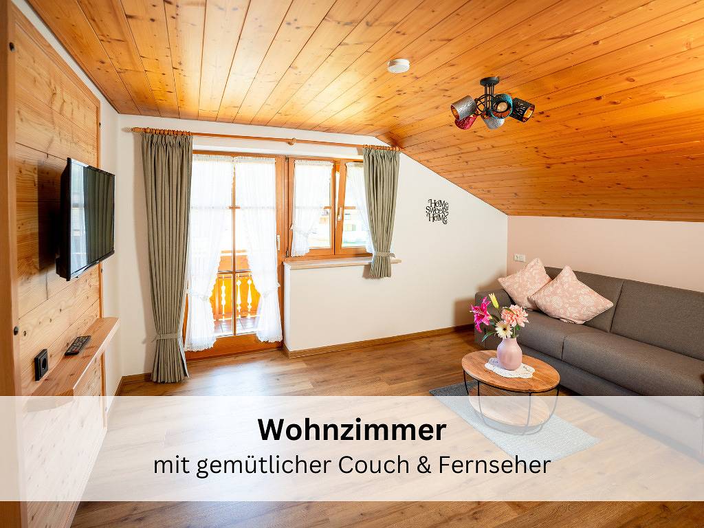 Ganze Ferienwohnung, Ferienwohnung Schrecksee (85 qm) mit Balkon in Hinterstein, Bad Hindelang