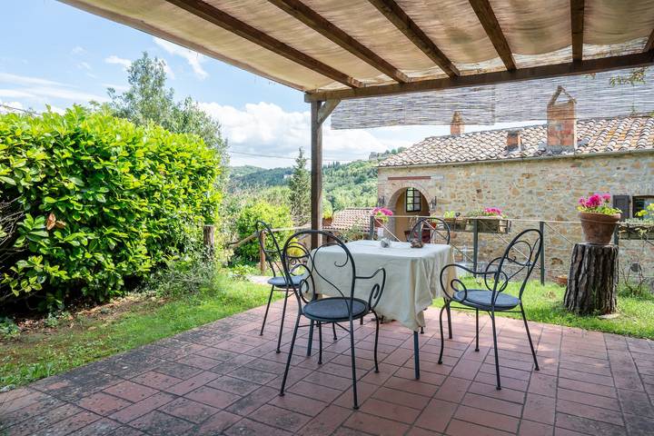 Appartamento intero, Agriturismo La Fonte di Trequanda - Appartamento Il Focolare con piscina in Trequanda, Siena e dintorni