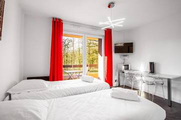 Gîte pour 2 personnes, avec balcon dans Zoo d'Amnéville